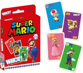 Kāršu spēle Whot! Super Mario party cena un informācija | Galda spēles | 220.lv