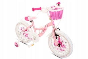 Velosipēds bērniem Goetze Sweetie 16", rozā цена и информация | Велосипеды | 220.lv