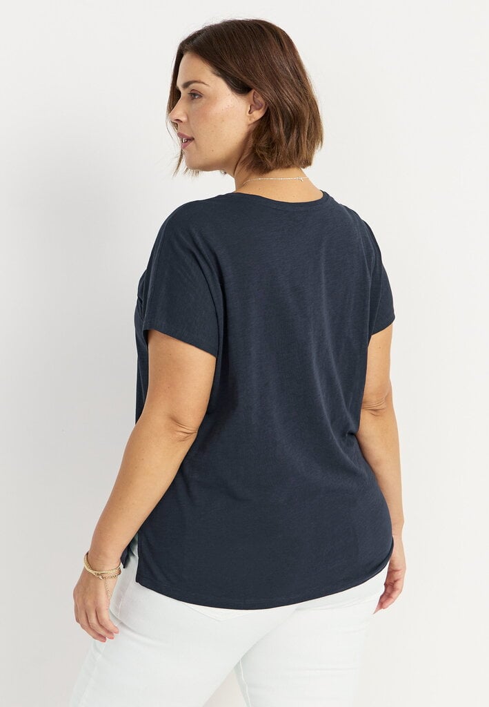 Cellbes sieviešu t-krekls ENYA, tumši zils cena un informācija | T-krekli sievietēm | 220.lv