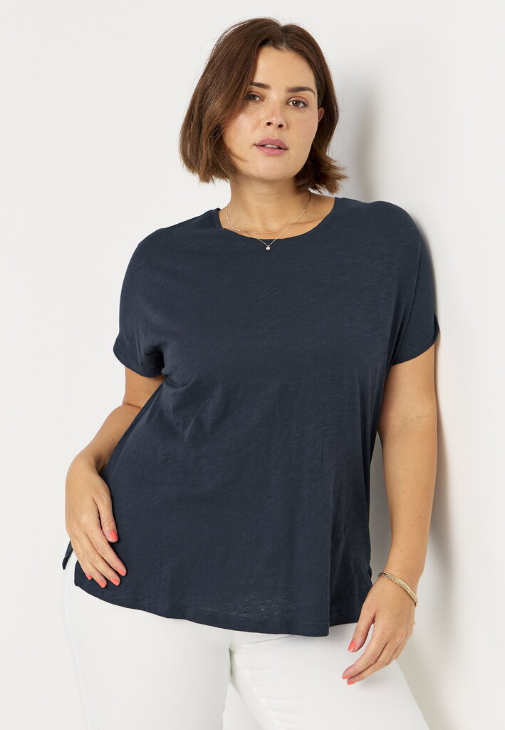 Cellbes sieviešu t-krekls ENYA, tumši zils cena un informācija | T-krekli sievietēm | 220.lv