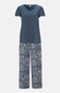 Cellbes sieviešu pidžama SUSANNE, jūras zilas-puķainas krāsas цена и информация | Naktskrekli, pidžamas | 220.lv
