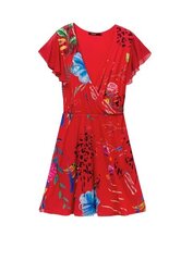 Desigual kleita sievietēm 19SWVK97/3061, sarkana цена и информация | Платья | 220.lv