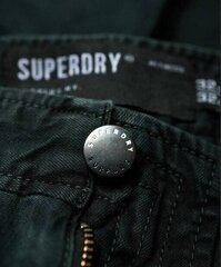 Džinsi vīriešiem Superdry M7000024A 02A, zaļi cena un informācija | Vīriešu džinsi | 220.lv