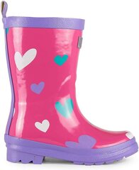 Gumijas apavi meitenēm Hatley S19LHK1366, rozā цена и информация | Резиновые сапоги детские | 220.lv