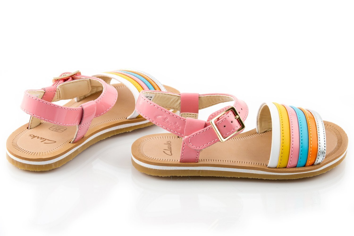 Sandales meitenēm Clarks 26149058 6 085, dažādas krāsas цена и информация | Bērnu sandales | 220.lv
