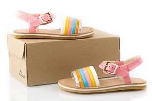 Sandales meitenēm Clarks 26149058 6 085, dažādas krāsas цена и информация | Детские сандали | 220.lv