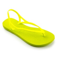 Sandales sievietēm Havaianas 4145746.5809.378, zaļas цена и информация | Женские сандалии Libra Pop, чёрные | 220.lv