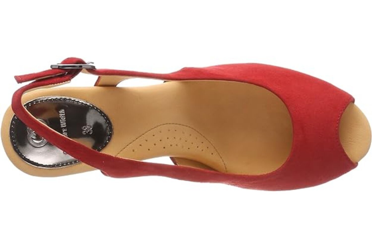 Sandales sievietēm Tikai G13012 32 400, sarkanas cena un informācija | Sieviešu sandales | 220.lv