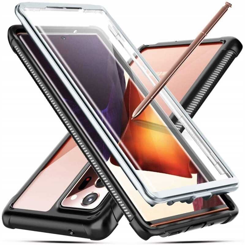 SC Armor 360 Galaxy Note 20 Ultra - Spacecase Bumper (Melns) cena un informācija | Telefonu vāciņi, maciņi | 220.lv