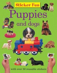 Sticker Fun - Puppies and Dogs cena un informācija | Grāmatas mazuļiem | 220.lv