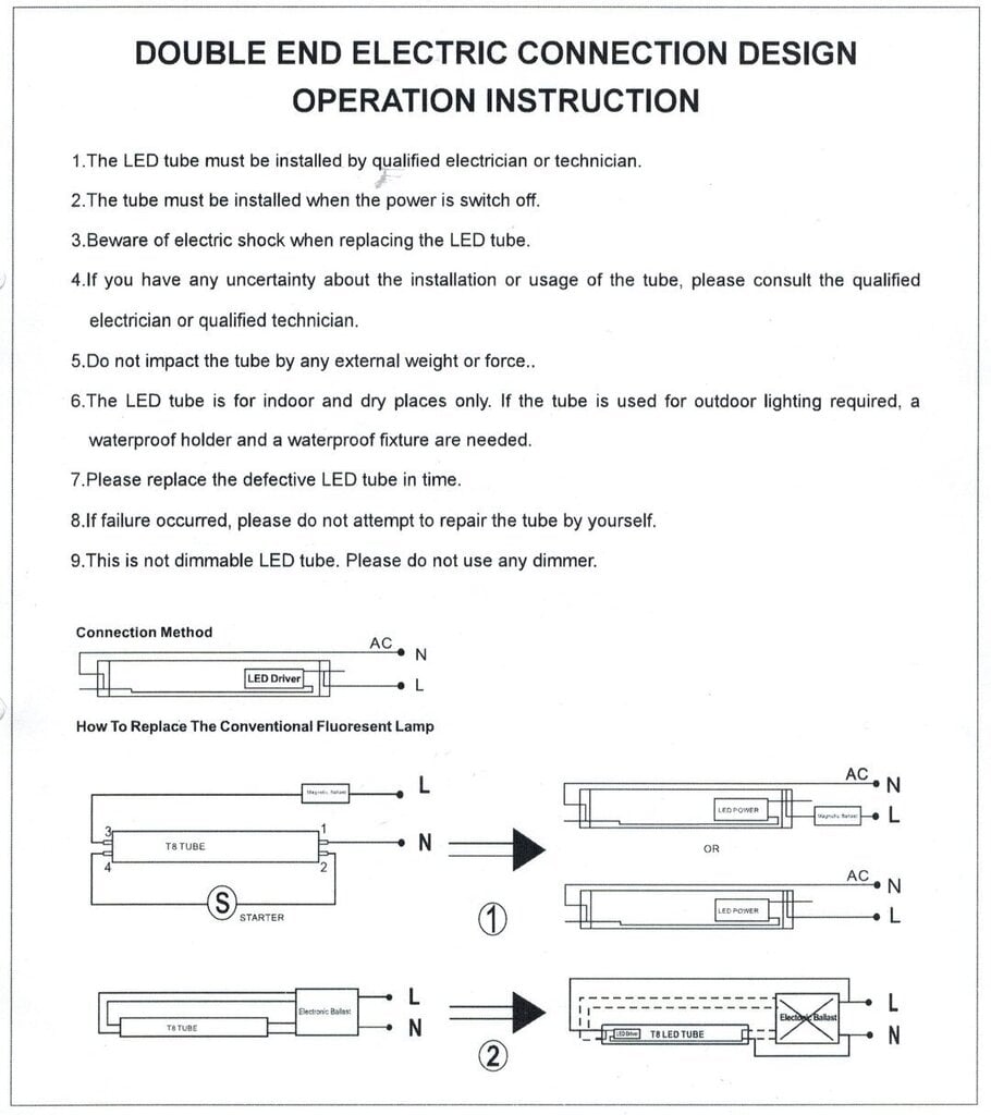 LED spuldze G.LUX GR-LED-T8-18W-PL-TUBE x 10 gab. iepakojums cena un informācija | Spuldzes | 220.lv