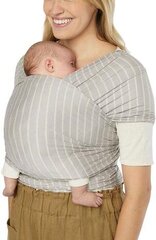 Переноска для детей Ergobaby Aura Knit, grey stripes цена и информация | Слинги, эргорюкзаки | 220.lv