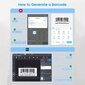 Termoetiķetes printeri cena un informācija | Printeri un daudzfunkcionālās ierīces | 220.lv