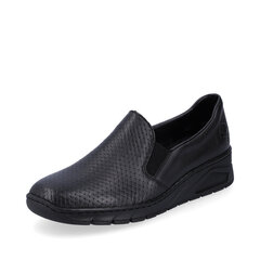 Туфли женские Rieker N336301241, черные цена и информация | Женская обувь | 220.lv