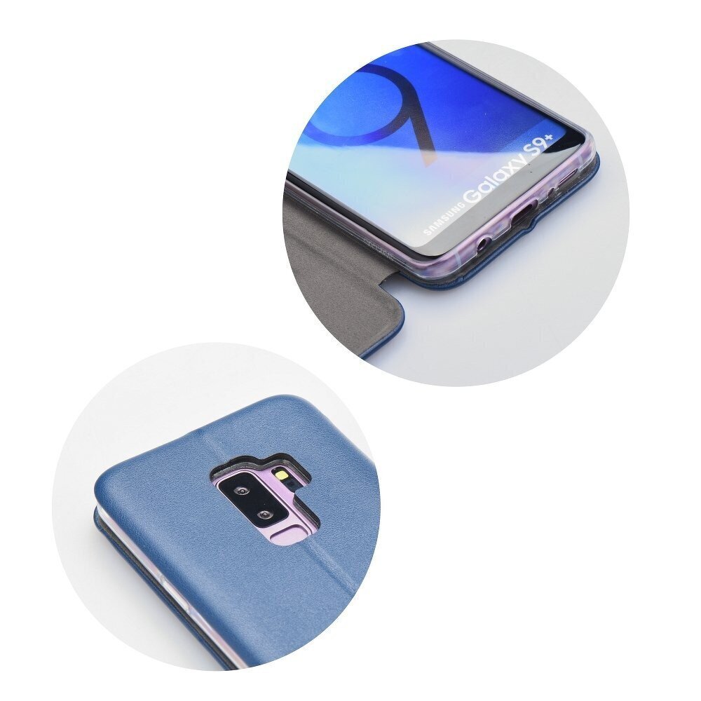 Maciņš Book Elegance Samsung S928 S24 Ultra tumši zils cena un informācija | Telefonu vāciņi, maciņi | 220.lv