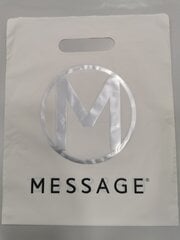 Plastmasas iepirkumu maisiņš ar ziņu 24x30 cm, 20 gab. cena un informācija | Iepirkumu somas | 220.lv