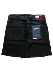 Svārki sievietēm Tommy Hilfiger DW0DW09531 1BZ, melni cena un informācija | Svārki | 220.lv