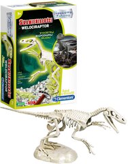Dinozauru fosilija Velociraptor Clementoni 50639, zaļš cena un informācija | Rotaļlietas zēniem | 220.lv