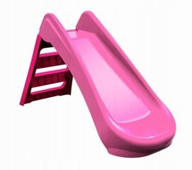 Slaids ar saliekamām kāpnēm PalPlay, rozā,130x72x47 cm cena un informācija | Slidkalniņi, kāpšanas konstruktori | 220.lv