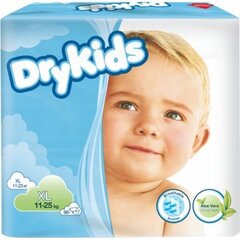 Autiņbiksītes Tena Dry Kids XL, 5(11-25 kg), 30 gab. cena un informācija | Autiņbiksītes | 220.lv