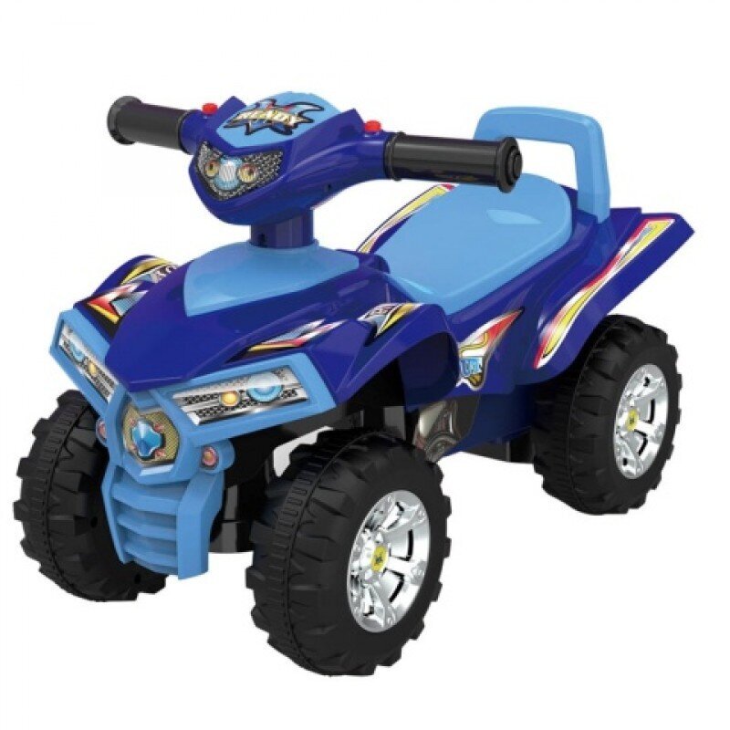 Stumjamā mašīna QUAD blue J05.053.0.3 цена и информация | Rotaļlietas zīdaiņiem | 220.lv