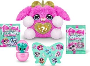 Plīša kucēns Rainbocorns Puppycorn Bow Surprise Pink Karmo 9269, rozā цена и информация | Мягкие игрушки | 220.lv