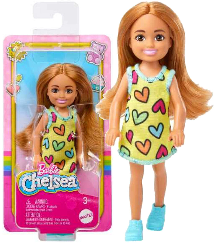 Lelle Barbie Chelsea Chelsea, 14 cm цена и информация | Rotaļlietas meitenēm | 220.lv