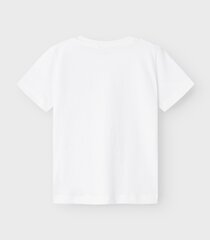 Name It bērnu T-krekls 13227483*04, balts 5715510608701 цена и информация | Рубашки для мальчиков | 220.lv