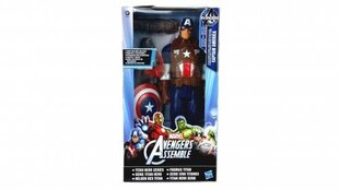 Figūriņa Captain America Marvel Avengers Titan Hero Series Hasbro cena un informācija | Rotaļlietas zēniem | 220.lv