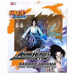 Figūriņa Bandai Naruto Shippuden Anime Heroes Beyond Sasuke Uchiha цена и информация | Атрибутика для игроков | 220.lv