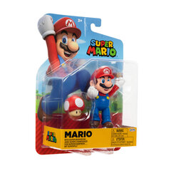 Figūriņa Jakks Pacific Super Mario, 10 cm cena un informācija | Rotaļlietas zēniem | 220.lv