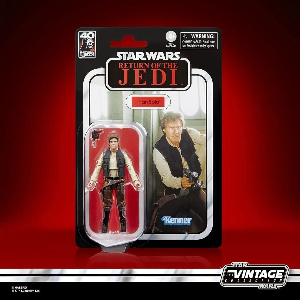 Figūriņa Star Wars: Return of the Jedi Vintage Han Solo, 10 cm cena un informācija | Rotaļlietas zēniem | 220.lv