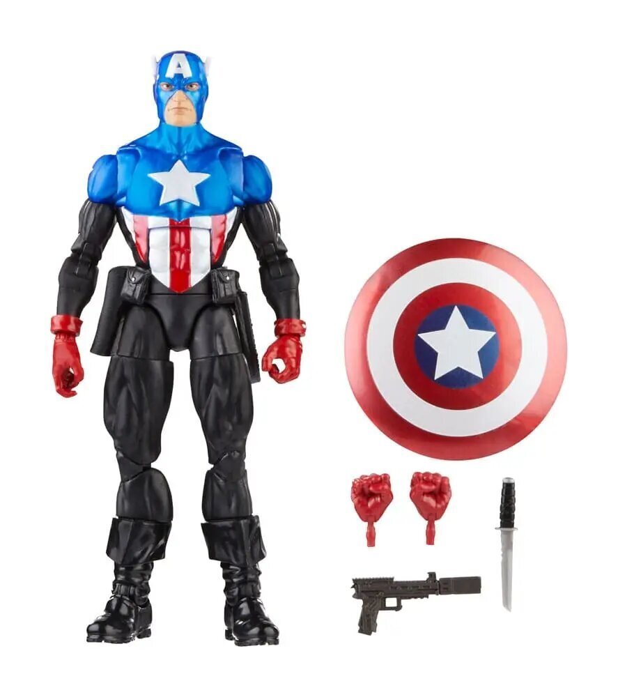 Figūriņa Marvel Legends: Captain America, 15 cm cena un informācija | Rotaļlietas zēniem | 220.lv