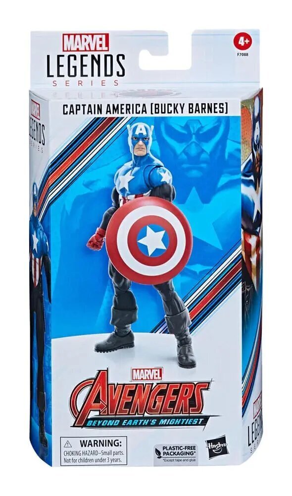 Figūriņa Marvel Legends: Captain America, 15 cm cena un informācija | Rotaļlietas zēniem | 220.lv