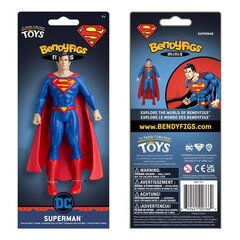 Figūriņa DC Comics Bendyfigs Superman, 14 cm cena un informācija | Rotaļlietas zēniem | 220.lv