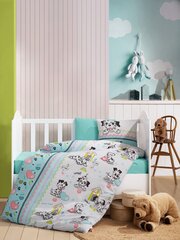Ranforce Baby bērnu gultas veļas komplekts, 100x150 cm, 4 daļas cena un informācija | Bērnu gultas veļa | 220.lv