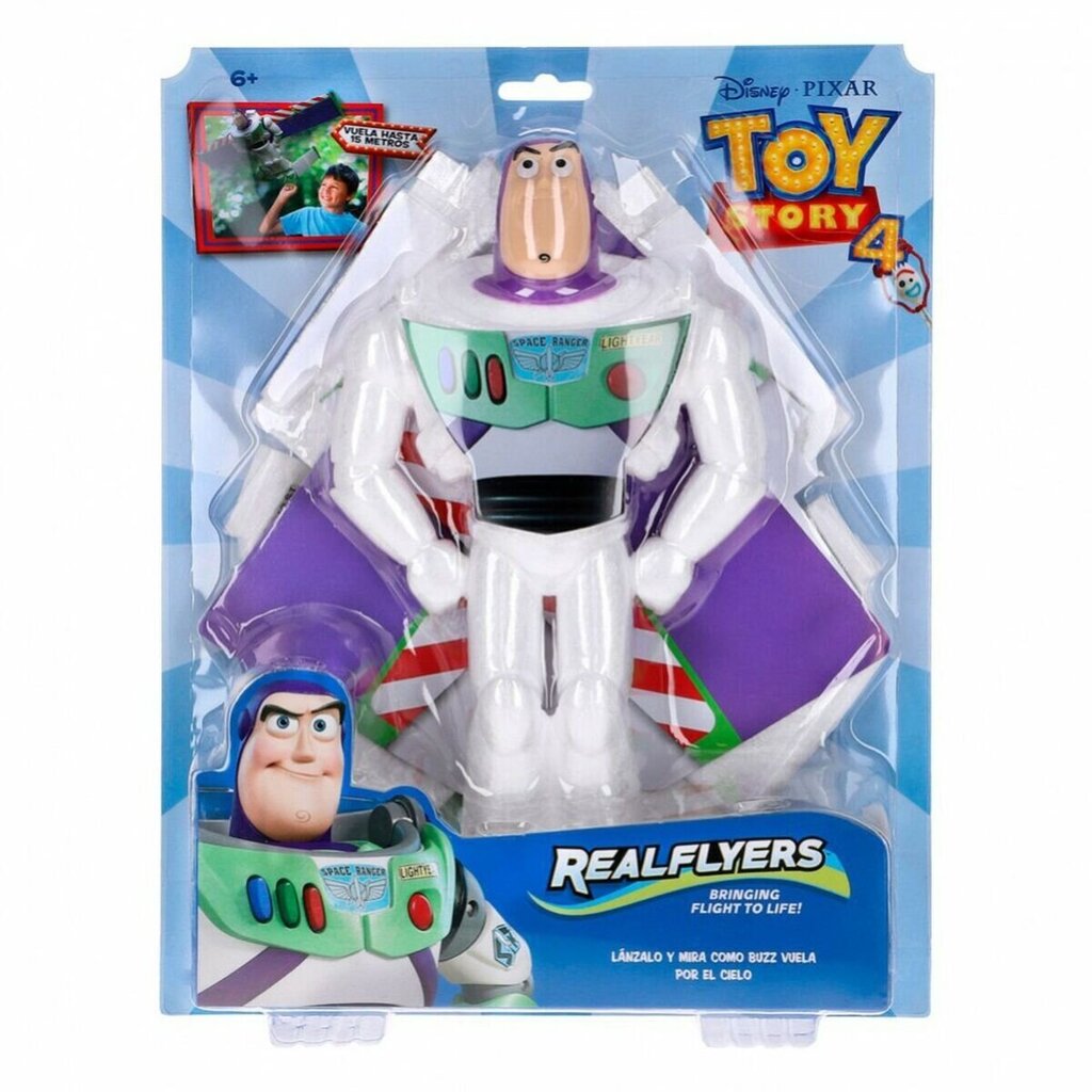Figūriņa Buzz Lightyear Toy Story, 44x27x13cm, 4 gab. цена и информация | Rotaļlietas zēniem | 220.lv