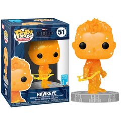 Funko Pop! Art Series: The Infinity Saga - Hawkeye (Orange) (with Plastic Case) #51 Vinyl Figure статуэтка цена и информация | Атрибутика для игроков | 220.lv