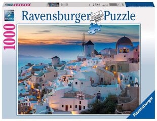 Puzle Ravensburger Santorini 1000 det. cena un informācija | Puzles, 3D puzles | 220.lv