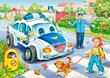 Puzles komplekts Castorland Funny Vehicles 4in1 цена и информация | Puzles, 3D puzles | 220.lv