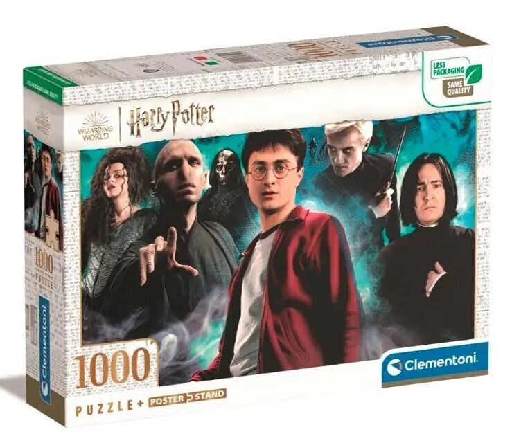 Puzle Clementoni Harry Potter 39710, 1000 d. цена и информация | Puzles, 3D puzles | 220.lv