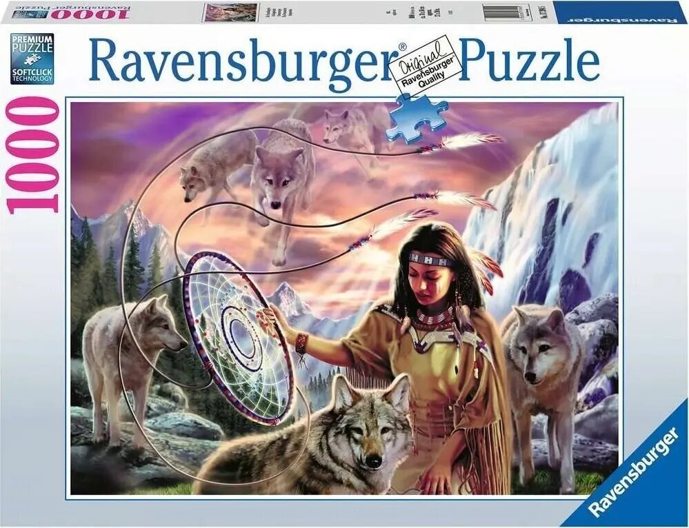 Puzle Ravensburger: Dreamcatcher, 1000 d. cena un informācija | Puzles, 3D puzles | 220.lv