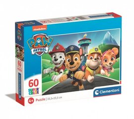 Puzle Clementoni Paw Patrol, 26114, 60 d. cena un informācija | Puzles, 3D puzles | 220.lv