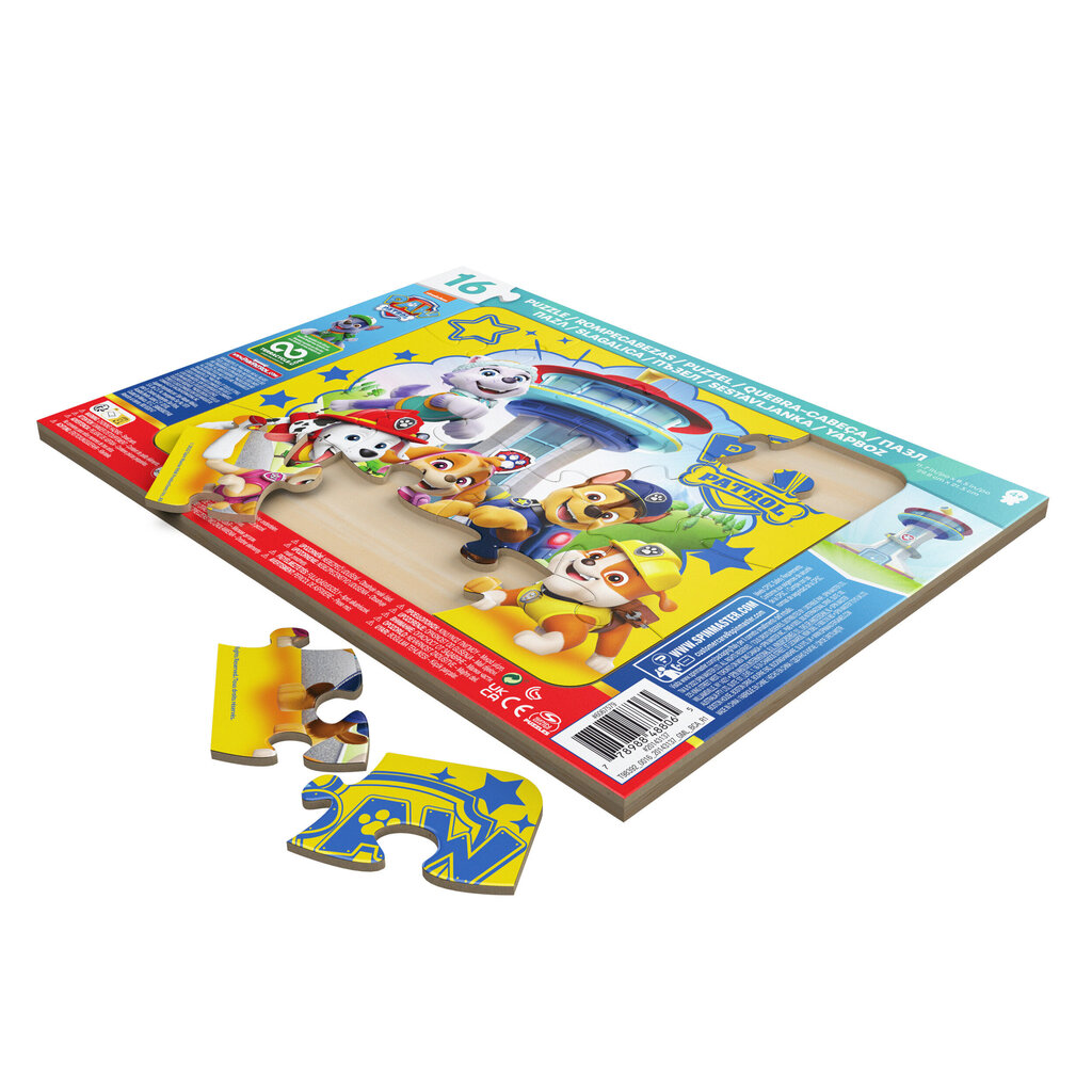 Puzle Spinmaster Games Paw Patrol 6067579, 16d. cena un informācija | Puzles, 3D puzles | 220.lv