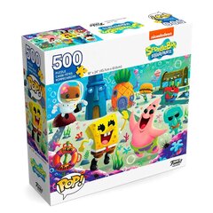 Puzle Funko Pop! Nickelodeon Spongebob, 500 d. cena un informācija | Datorspēļu suvenīri | 220.lv