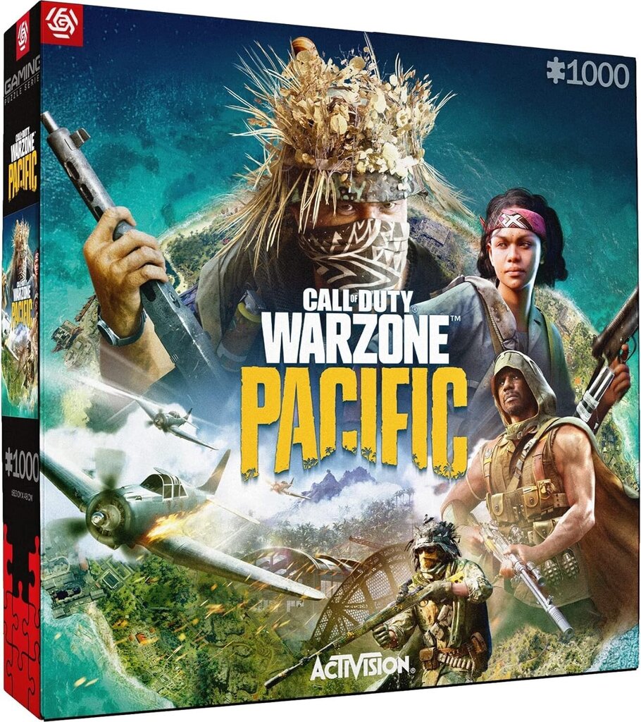 Puzle Call of Duty Warzone Pacific Good Loot Puzzle, 1000 d. цена и информация | Puzles, 3D puzles | 220.lv