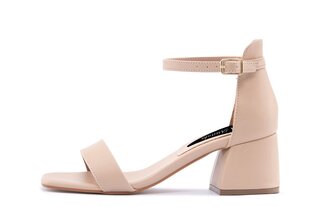 Sandales sievietēm Fashion Attitude, bēšas cena un informācija | Sieviešu sandales | 220.lv