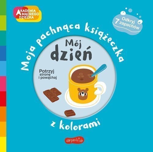 Mana diena Gudrā bērna akadēmija. Mana smaržīgā krāsojamā grāmata cena un informācija | Krāsojamās grāmatas | 220.lv