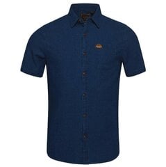 Superdry krekls vīriešiem M4010512A, zils цена и информация | Мужские рубашки | 220.lv