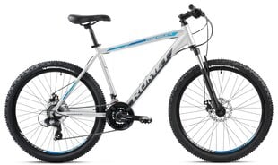 Velosipēds Romet Rambler R6.2 2024, 26", zila, sudraba krāsa cena un informācija | Velosipēdi | 220.lv